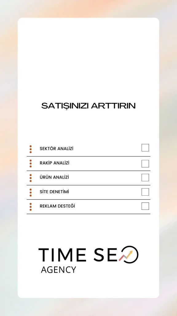 Satışınızı arttırın